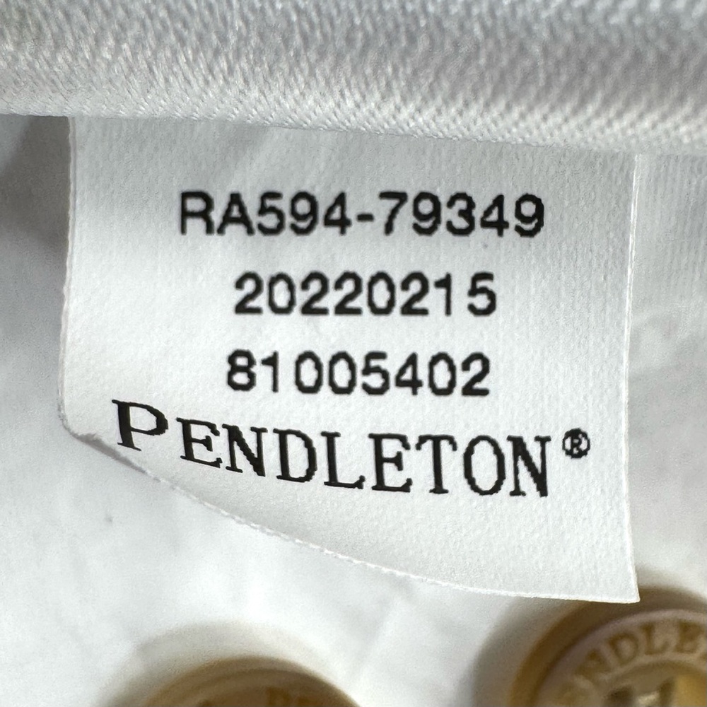 Pendleton Carson Chambray Cotton Long Sleeve Shir… - image 8